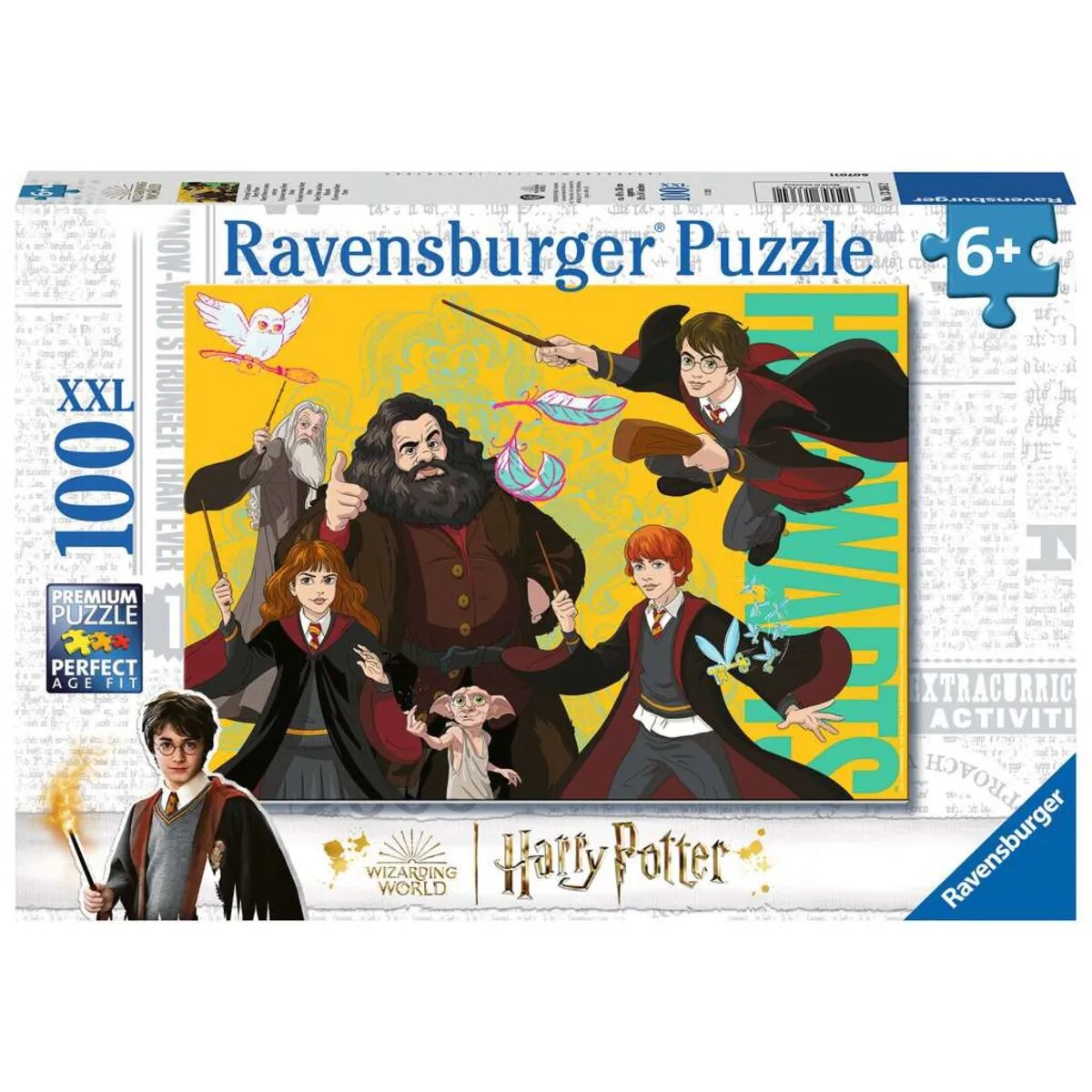 Ravensburger XXL Puzzle - Der junge Zauberer Harry Potter, 100 Teile