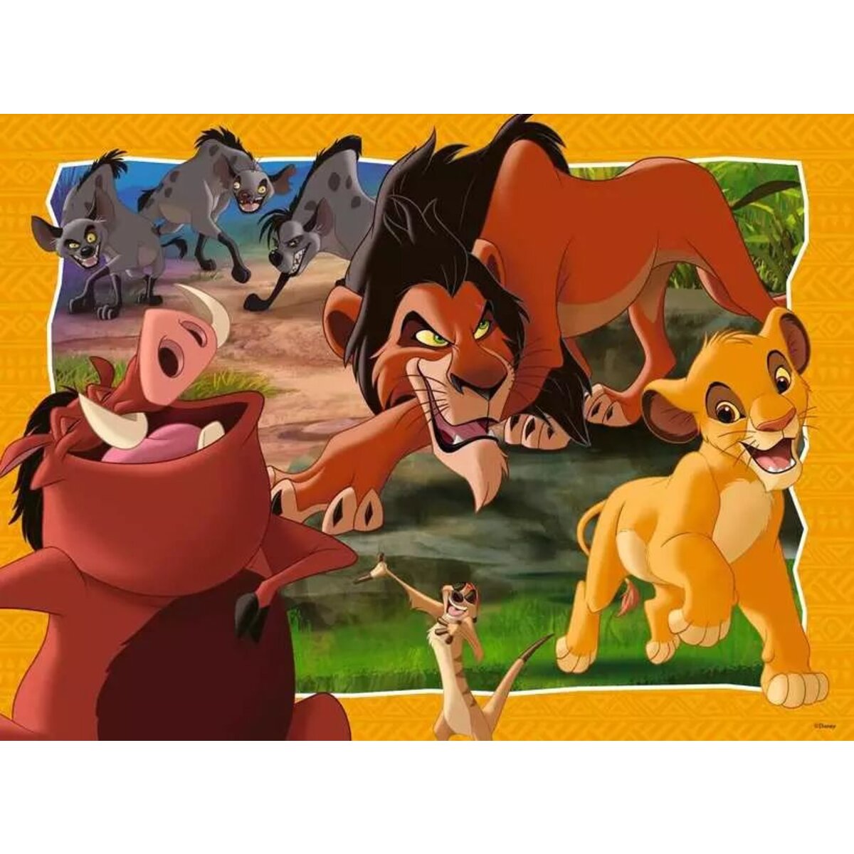 Ravensburger XXL Puzzle - Disney: Hakuna Matata, 200 Teile