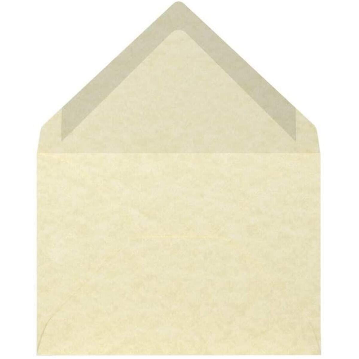 Rössler Coloretti Briefumschläge, 80 g/m², C7, 5 Stück, sandgelb