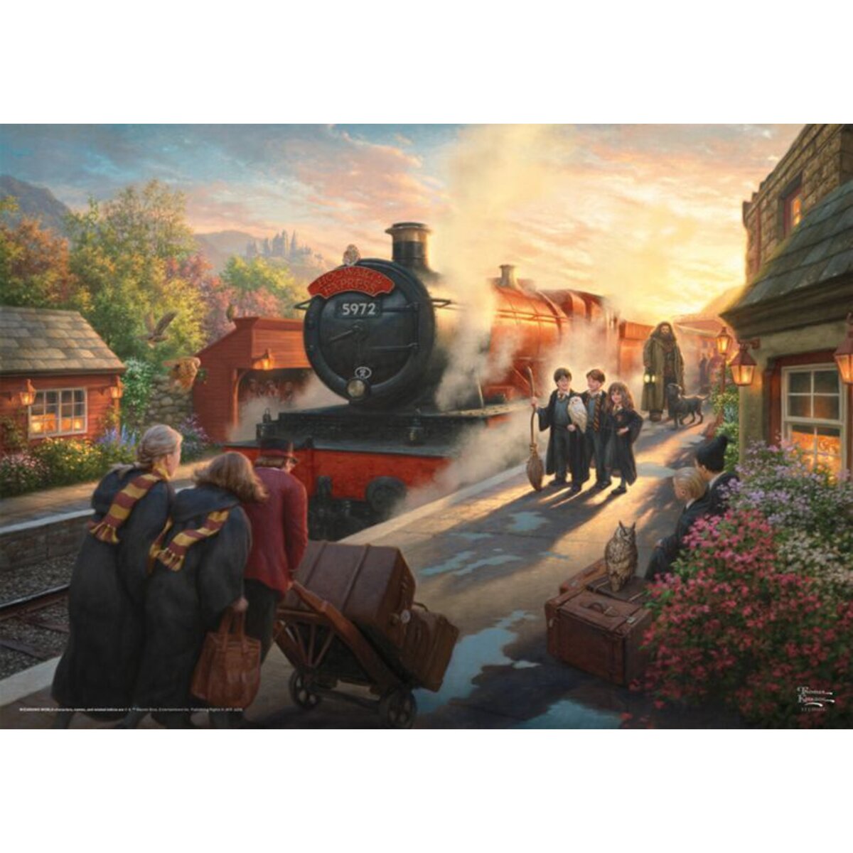 Schmidt Spiele Puzzle - Wizarding World, Harry Potter™ Hogwarts Express™, 1000 Teile