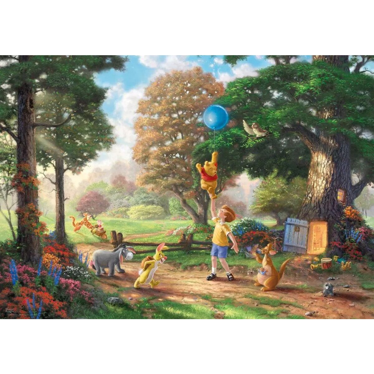 Schmidt Spiele Puzzle - Thomas Kinkade: Disney - Winnie Pooh II, 6.000 Teile