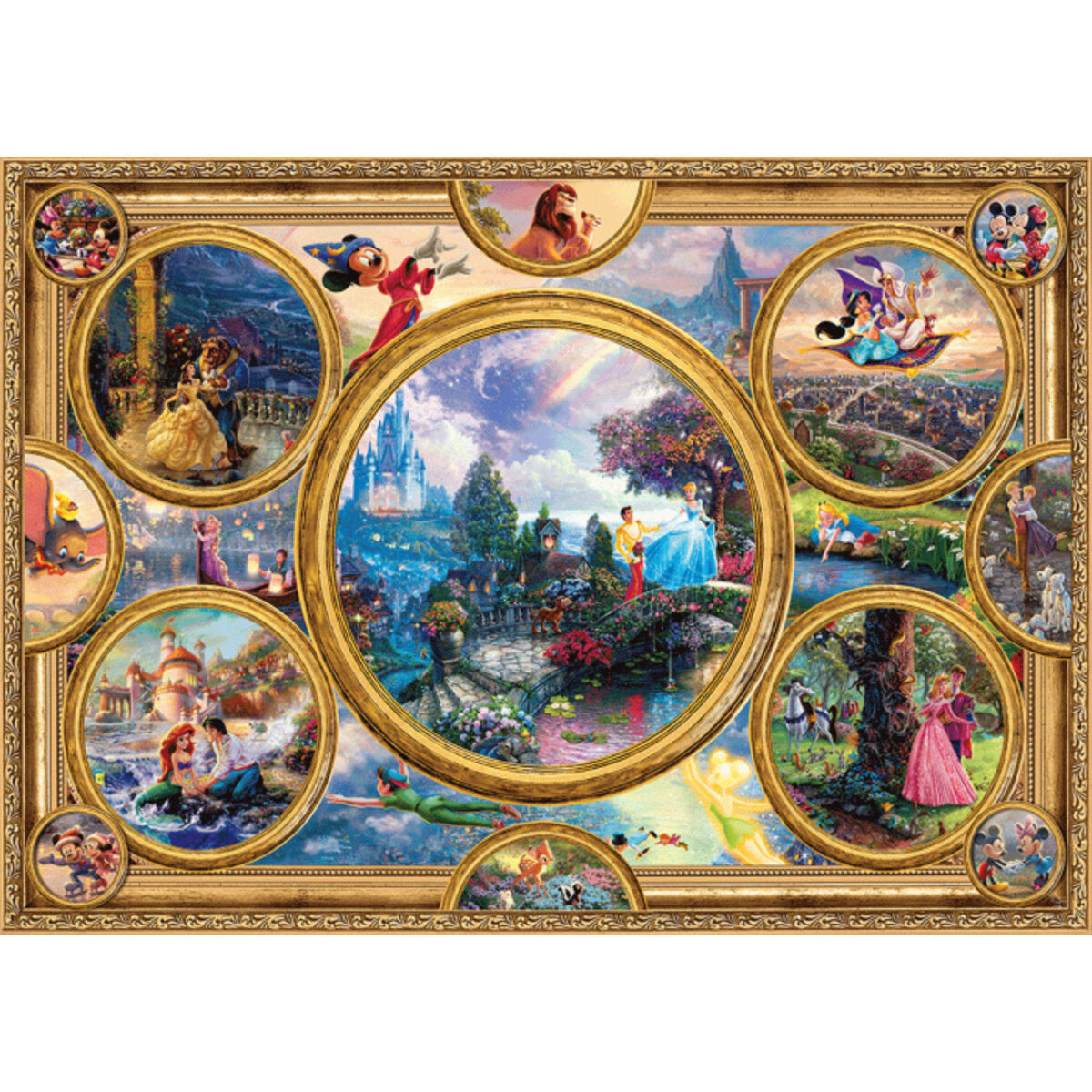 Schmidt Spiele Puzzle - Puzzle Disney Dreams Collection, 2000 Teile