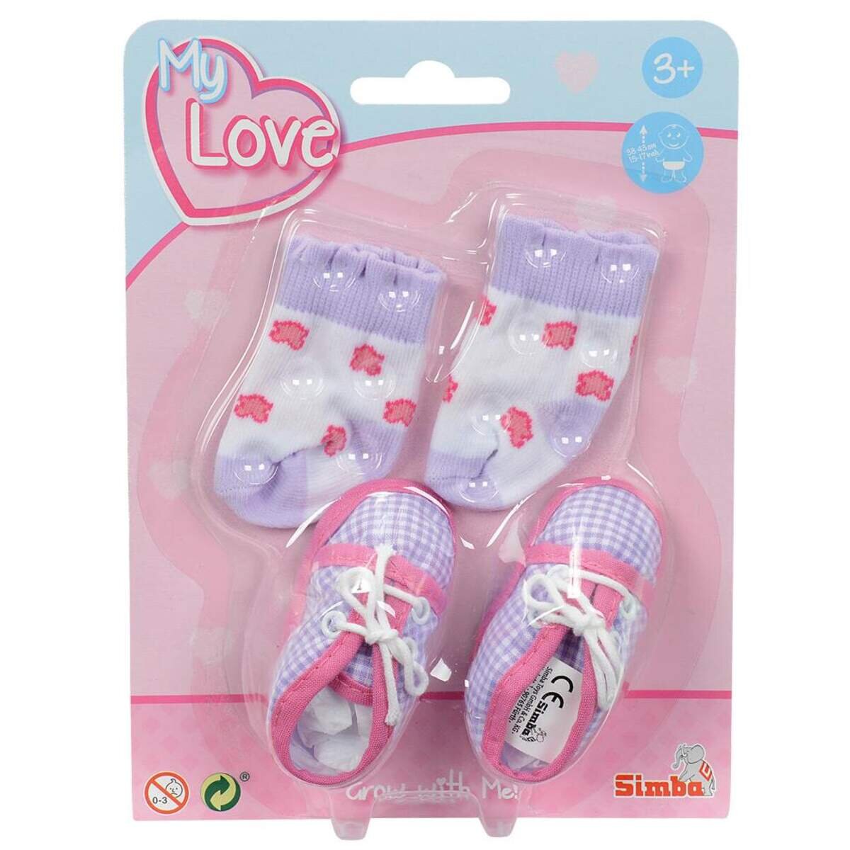 Simba New Born Baby Schuhe und Sock, sortiert