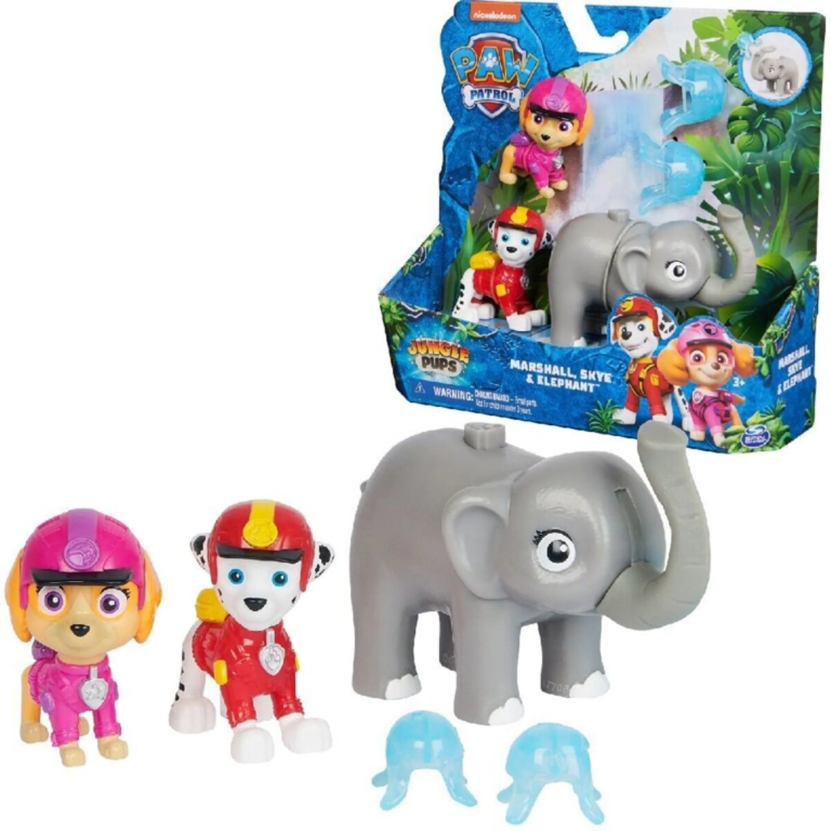 Spin Master Paw Patrol Jungle Pups Hero Pups - Marshall & Skye
