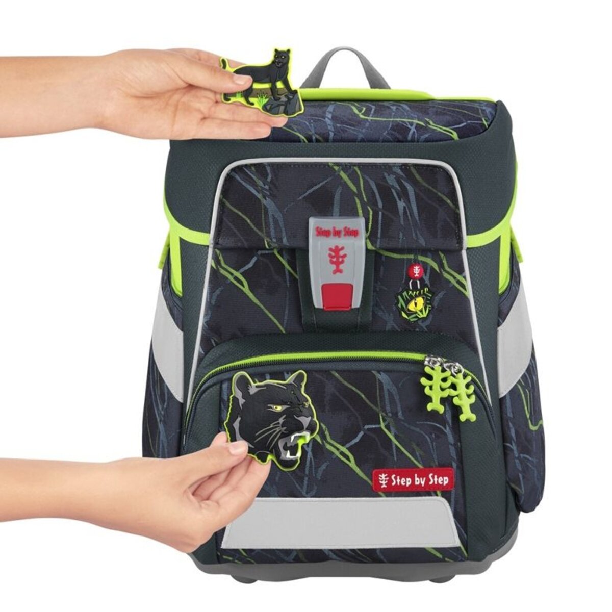 Step by Step SPACE Schulranzen-Set "Danger Cat Chiko", 5-teilig