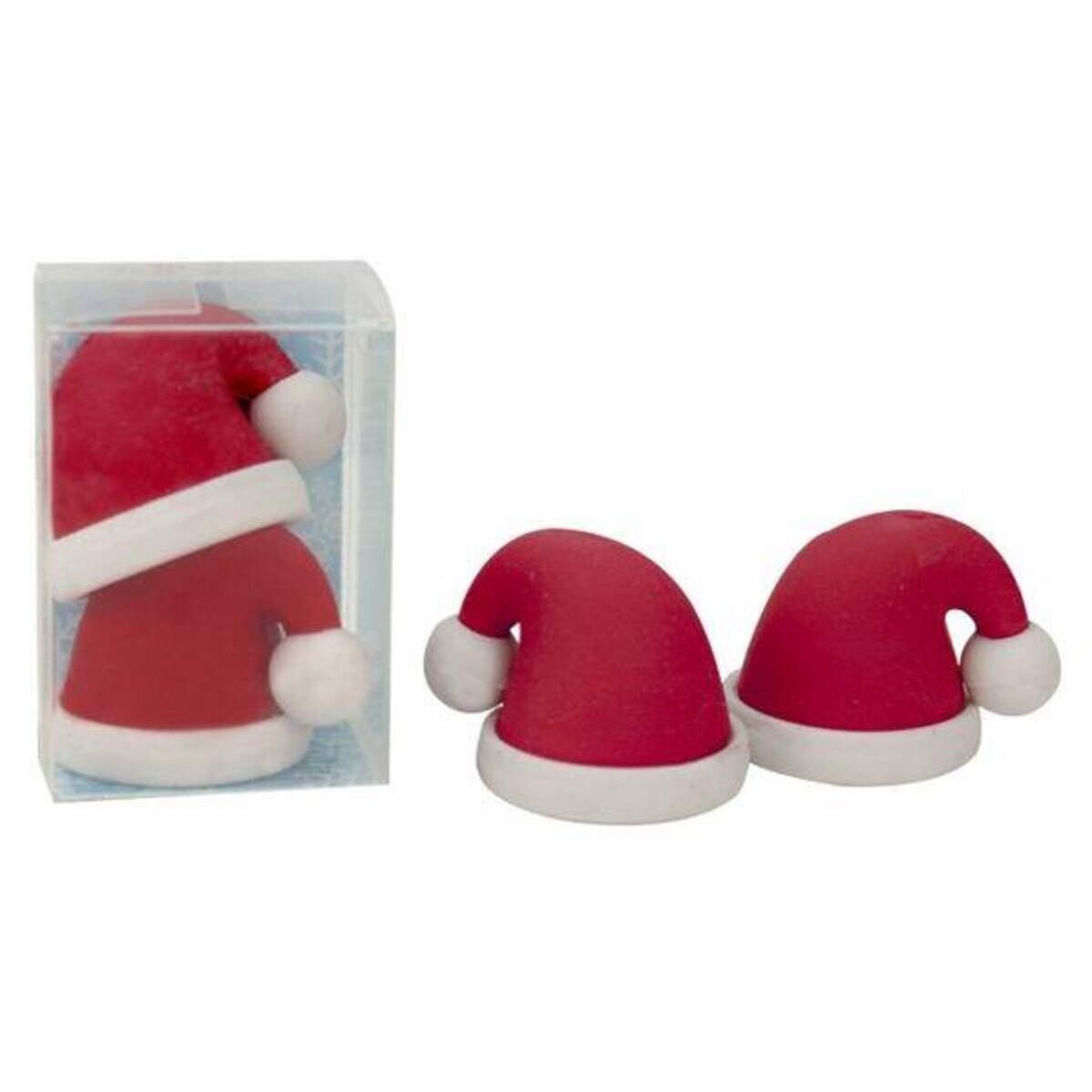 Trendhaus Radierer Weihnachtsmützen 2er Set