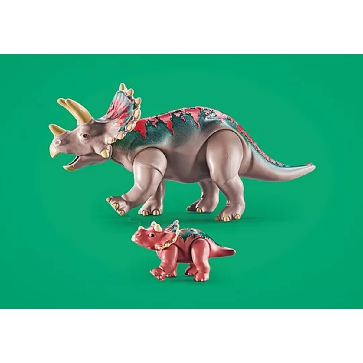 PLAYMOBIL® 71821 Dinos Triceratops mit Jungtier