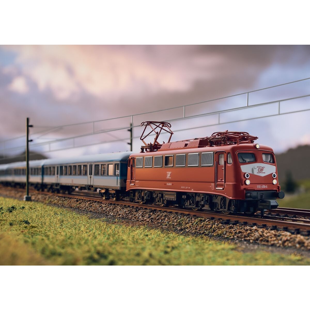 Trix Minitrix 16267 - N Elektrolokomotive Baureihe 110.3