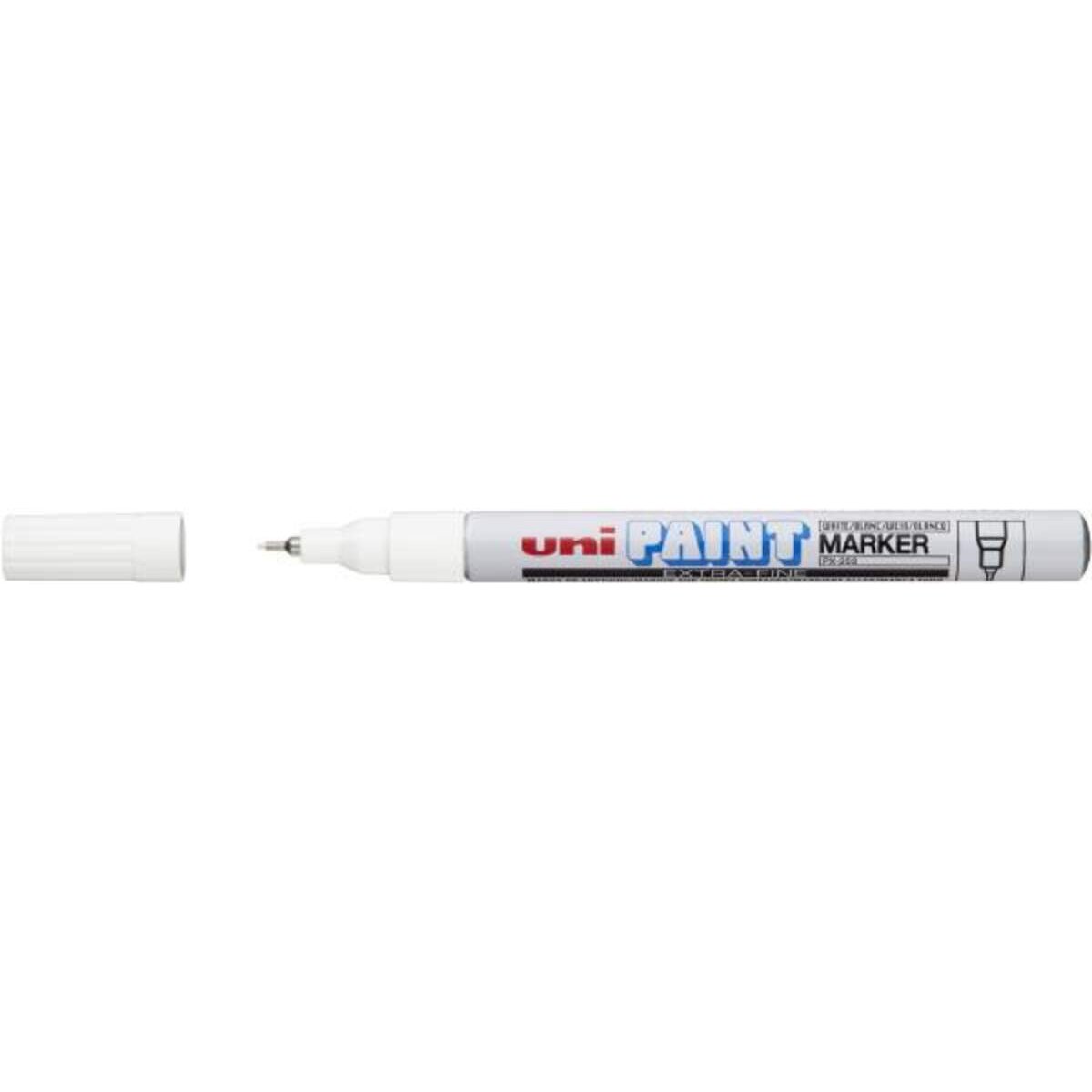 uni-ball Lackmarker Uni Paint PX-203, mit feiner Spitze, weiß