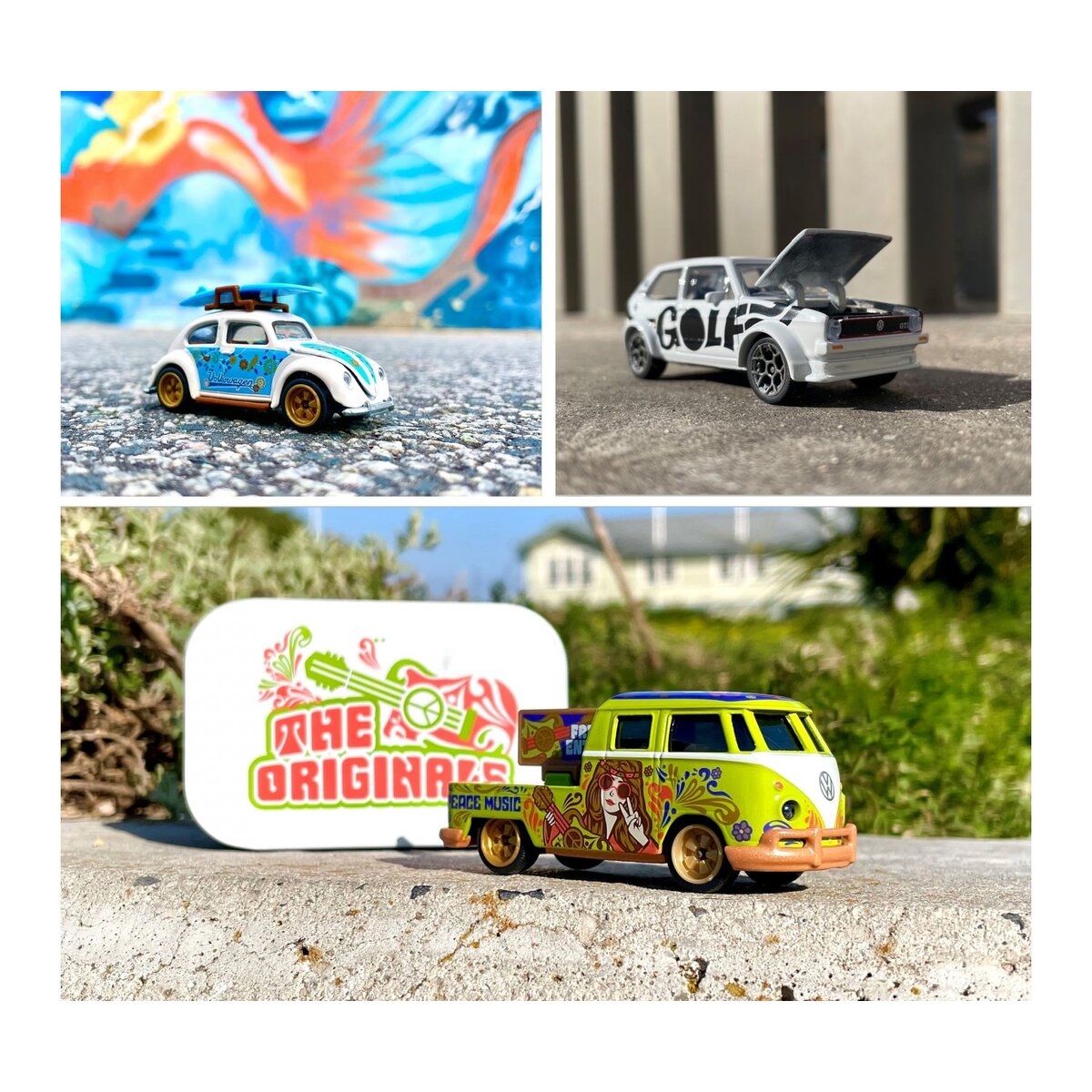 Majorette VW The Originals Deluxe Cars, 1 Stück, 6-fach sortiert