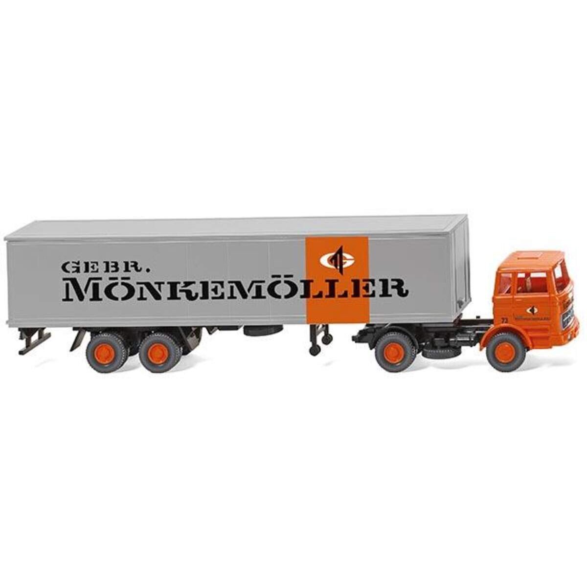 Wiking 054201 Koffersattelzug (MB 1620) Mönkemöller