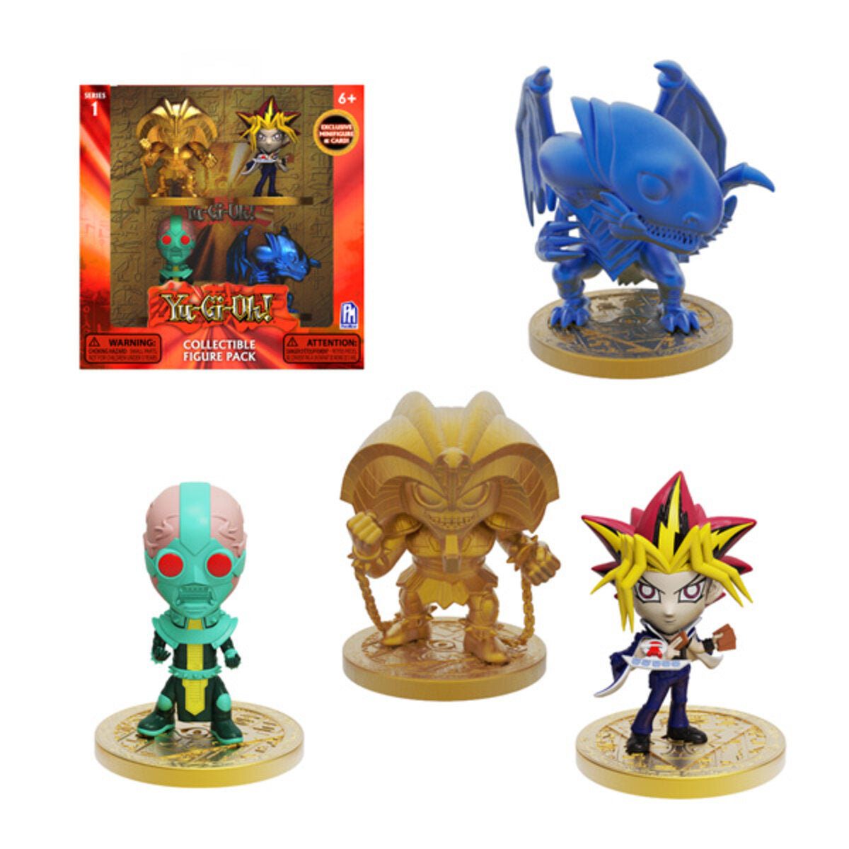 Yu-Gi-Oh! Minifiguren 4er
