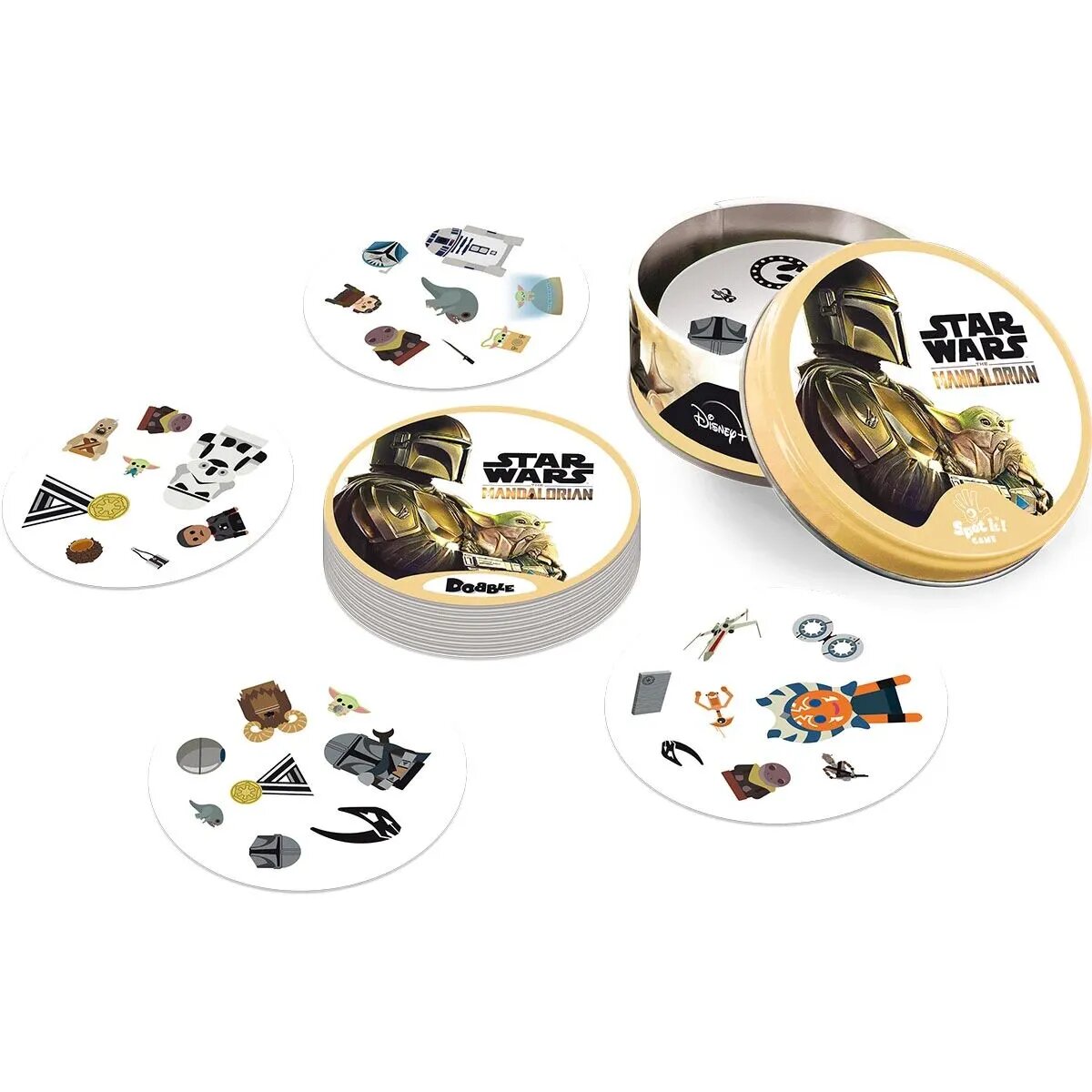 Asmodee Zygomatic Dobble Star Wars The Mandalorian