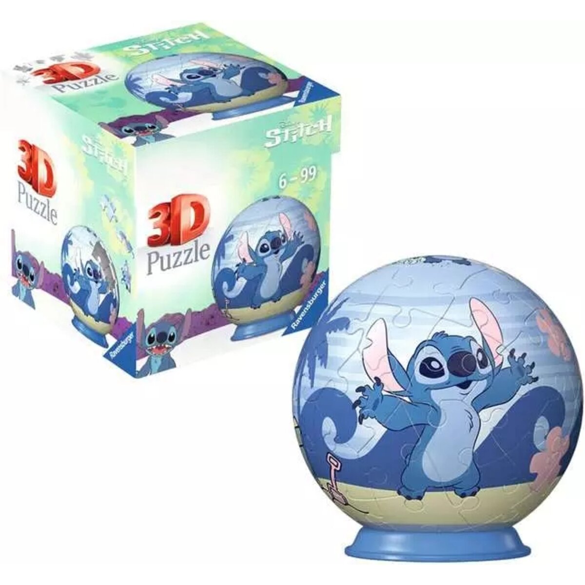 3D Puzzle Ball Disney Stitch