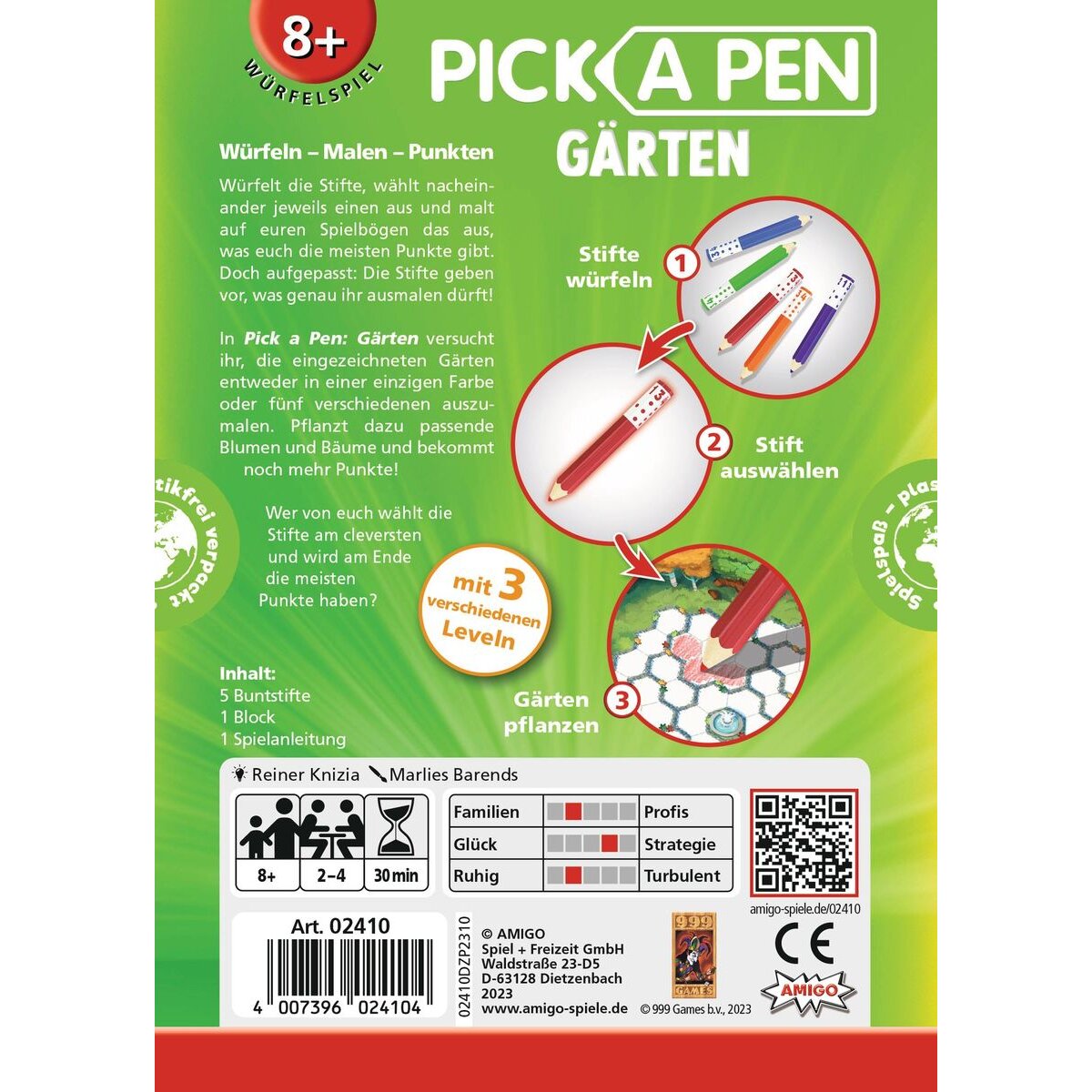 AMIGO Pick a Pen: Gärten