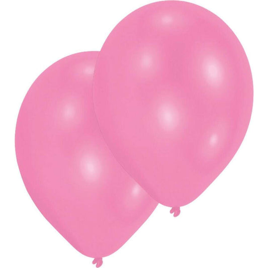 amscan 10 Latexballons Pink