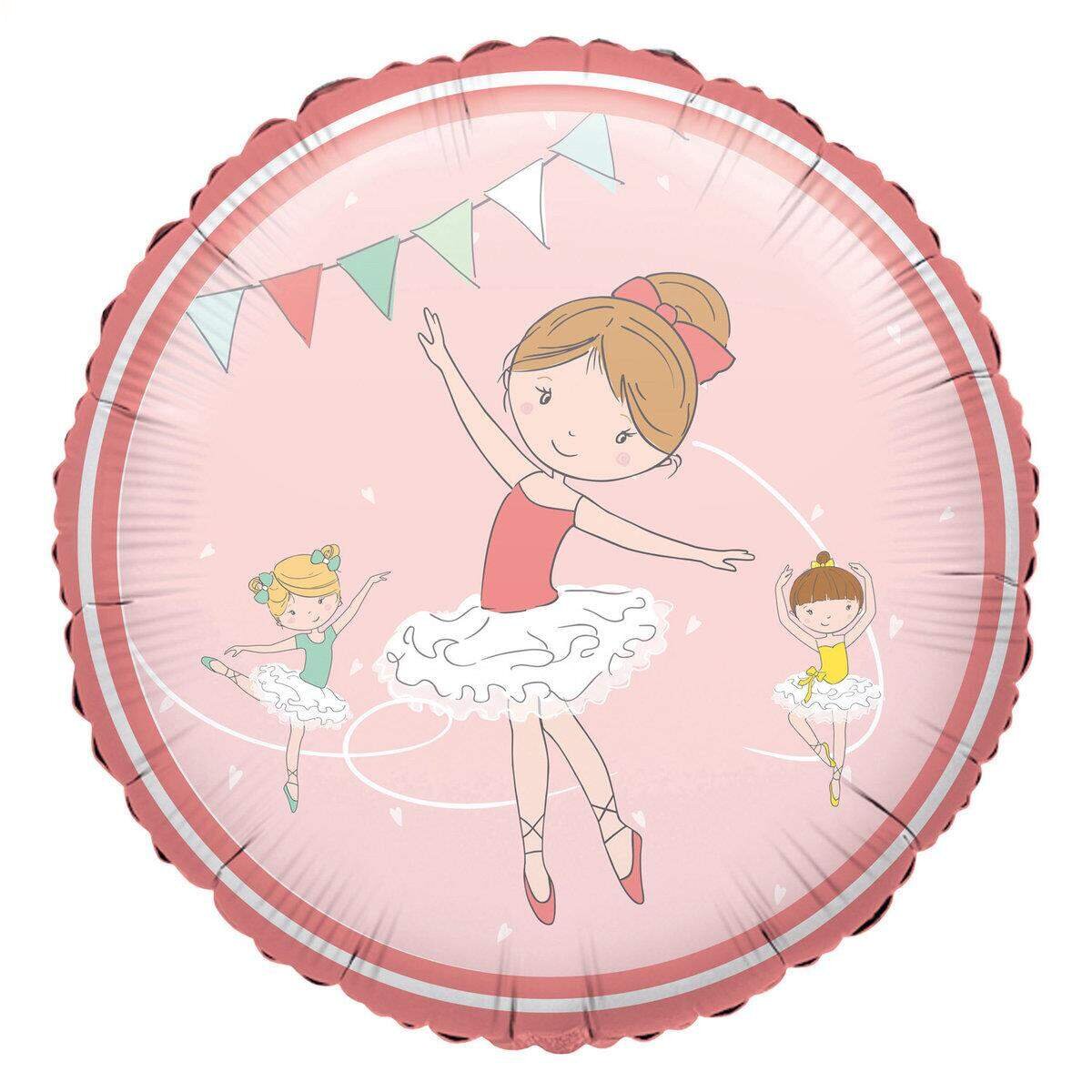 amscan Folienballon Little Dancer 43 cm