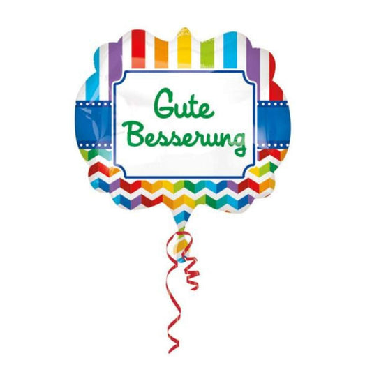 amscan SuperShape Folienballon Gute Besserung, 63 x 55 cm