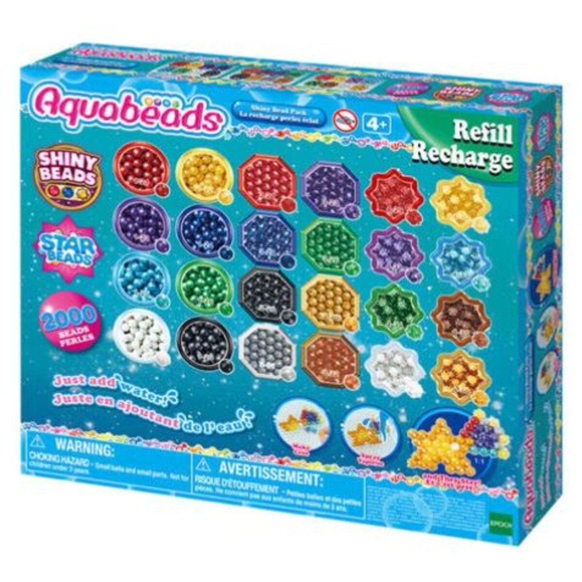 Aquabeads Perlmuttperlen Nachfüllpack