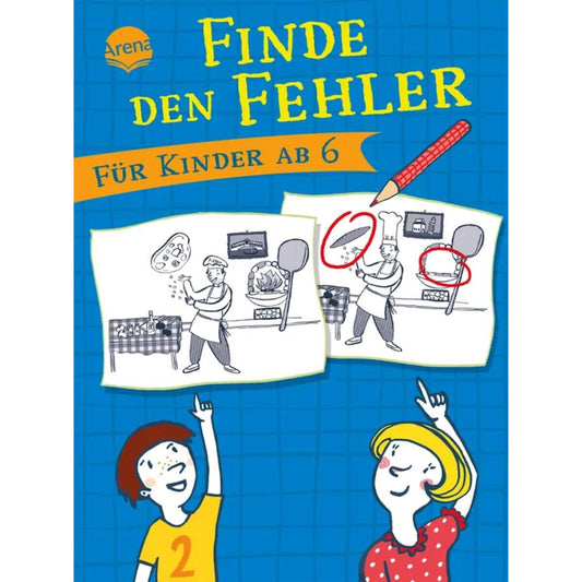 Arena Kawamura, Finde den Fehler. Für Kinder ab 6
