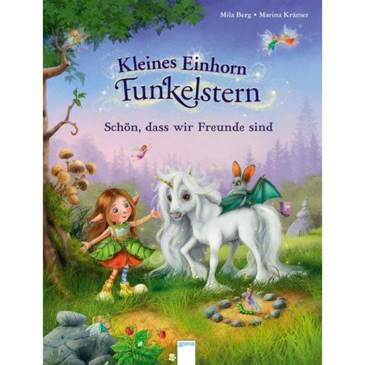 Arena Kleines Einhorn Funkelstein - Schön, dass wir Freunde sind