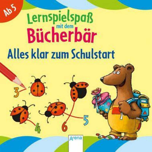 Arena Lernspielspaß Bücherbär Alles klar zum Schulstart