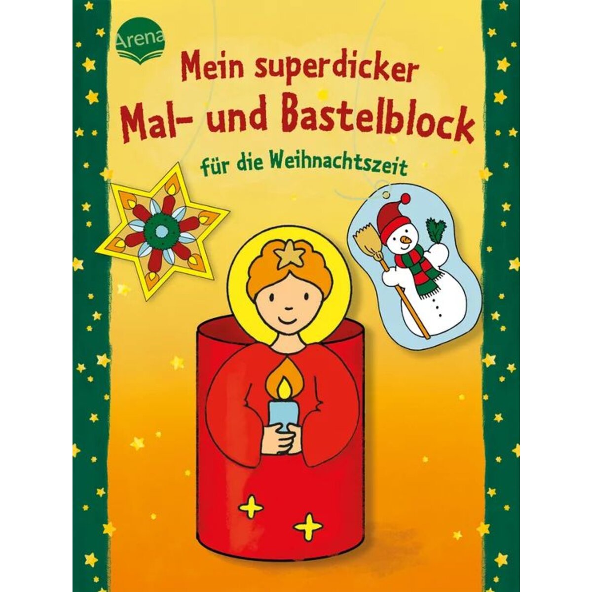 Arena Mein superdicker Mal- und Bastelblock. Weihnachten