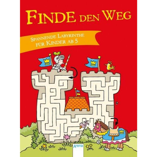Arena Spannende Labyrinthe für Kinder ab 5. Finde den