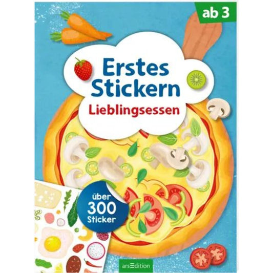 ars Edition Erstes Stickern – Lieblingsessen