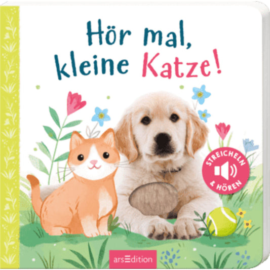 ars Edition Hör mal, kleine Katze! Streicheln und hören