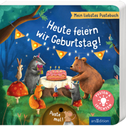 ars Edition Mein liebstes Pustebuch – Heute feiern wir Geburtstag!