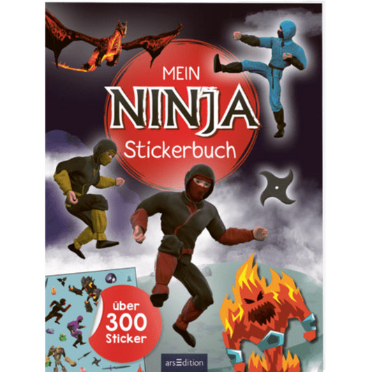 ars Edition Mein Ninja-Stickerbuch