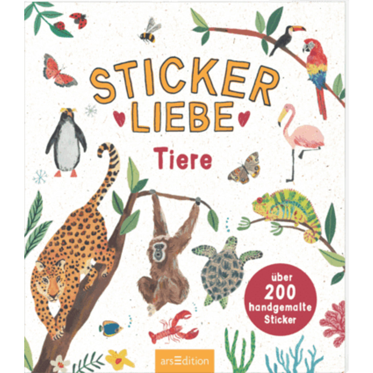 ars Edition Stickerliebe – Tiere