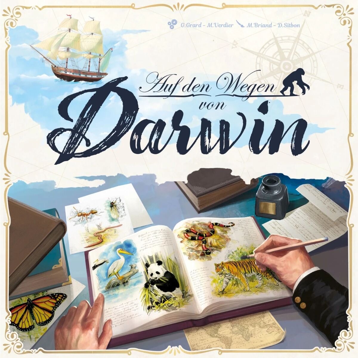 Asmodee Auf den Wegen von Darwin