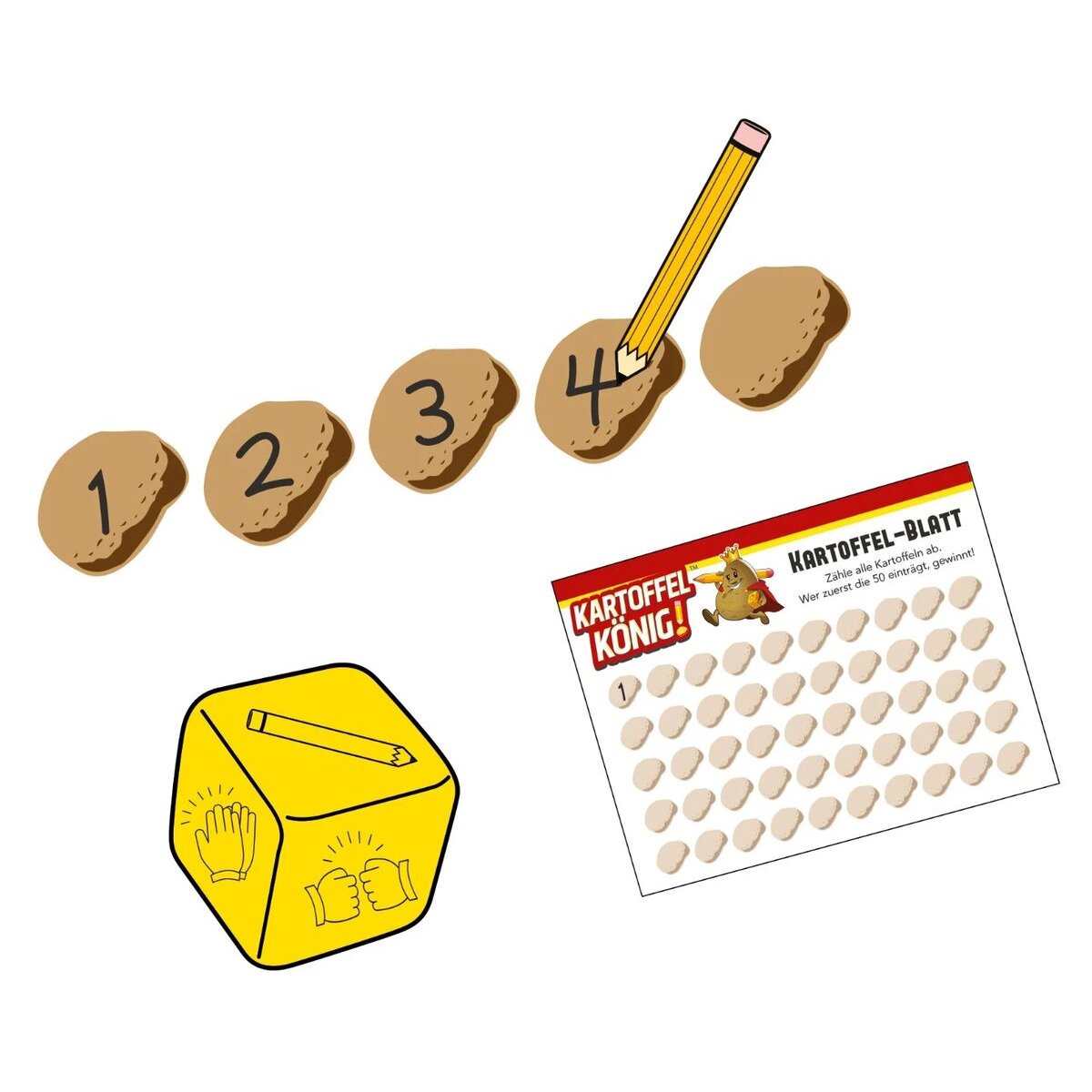 Asmodee Blue Orange Kartoffelkönig