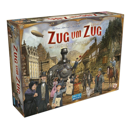 Asmodee Days of Wonder Zug um Zug Legacy: Legenden des Westens