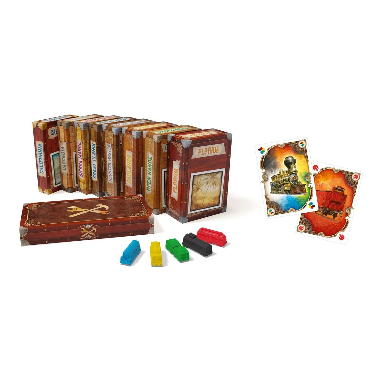 Asmodee Days of Wonder Zug um Zug Legacy: Legenden des Westens