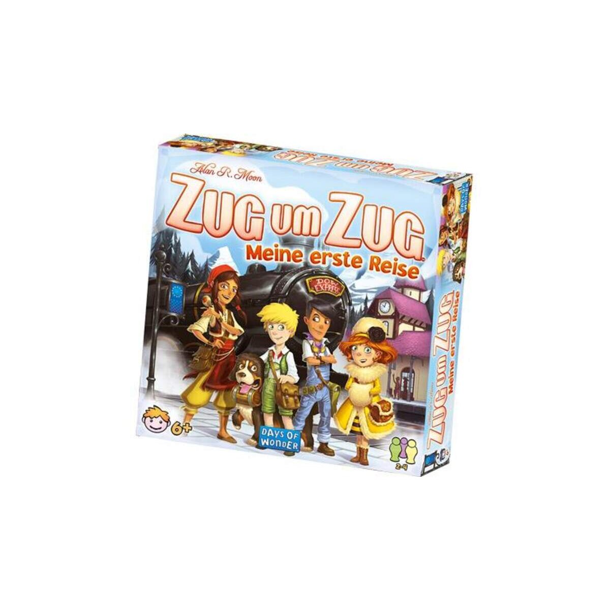 Asmodee Days of Wonder Zug um Zug, meine erste Reise