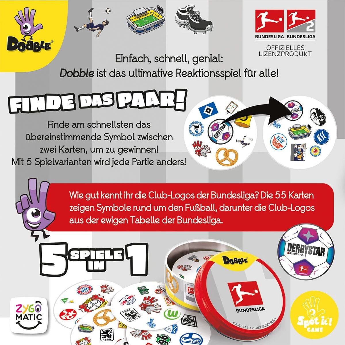 Asmodee Dobble Bundesliga