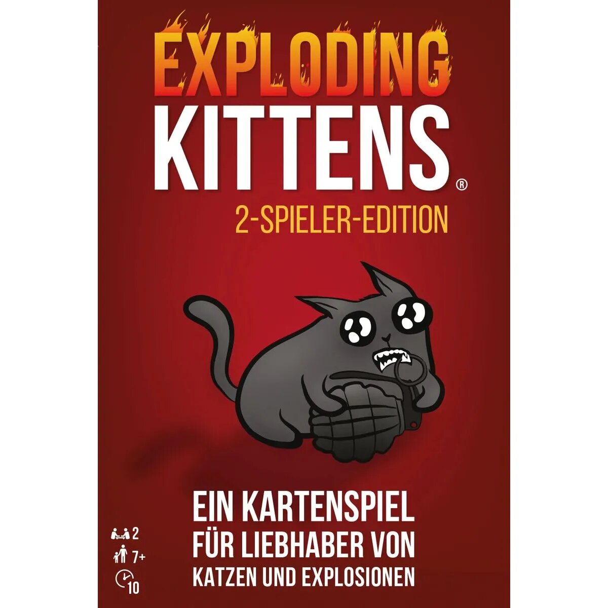 Asmodee Exploding Kittens 2-Spieler-Edition