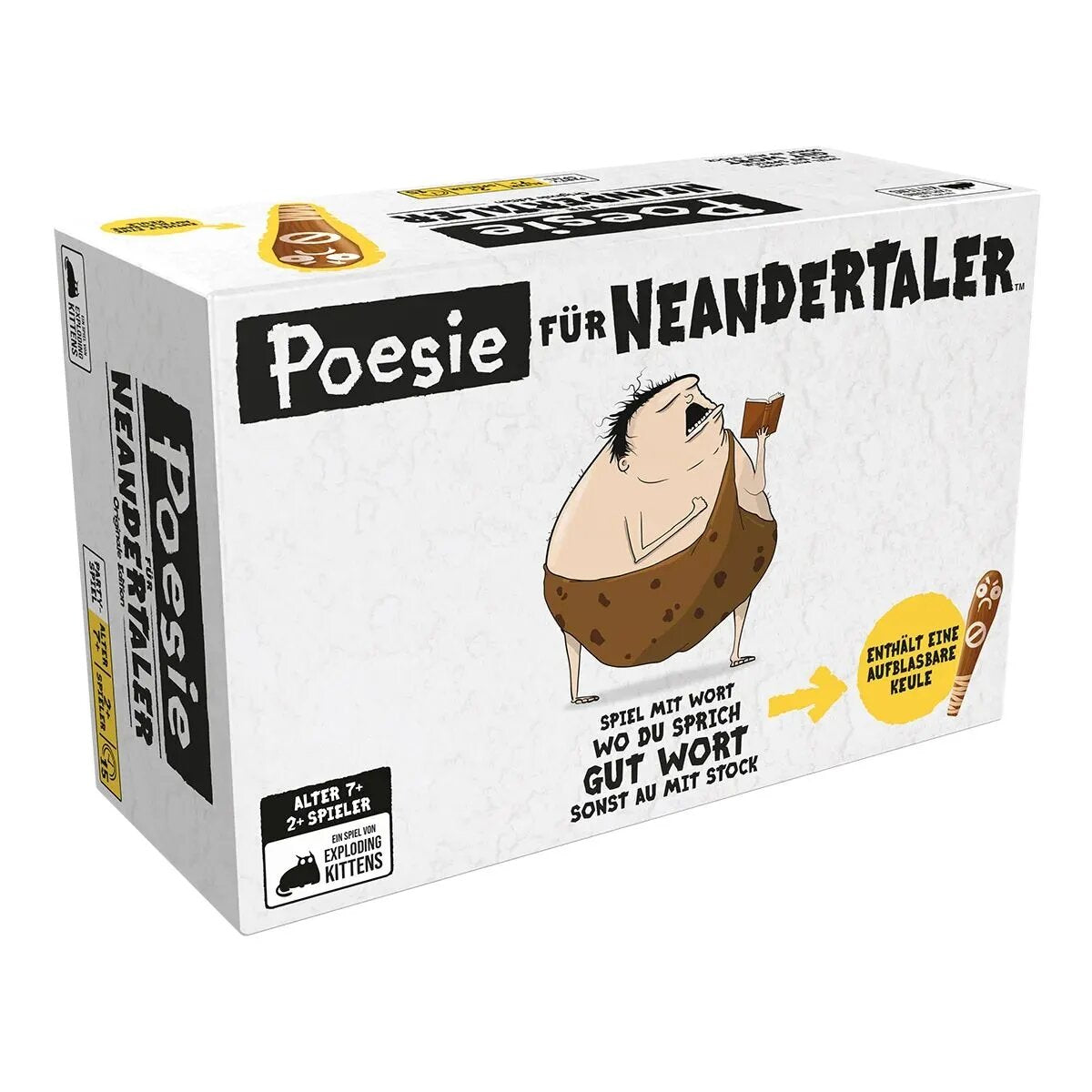Asmodee Exploding Kittens Poesie für Neandertaler