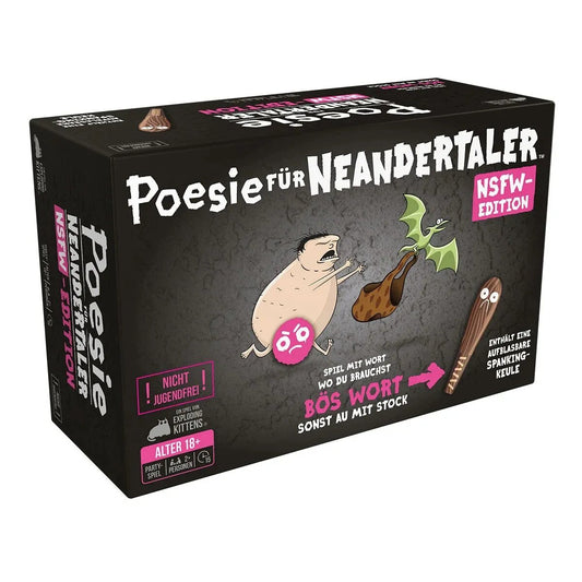 Asmodee Exploding Kittens Poesie für Neandertaler NSFW-Edition