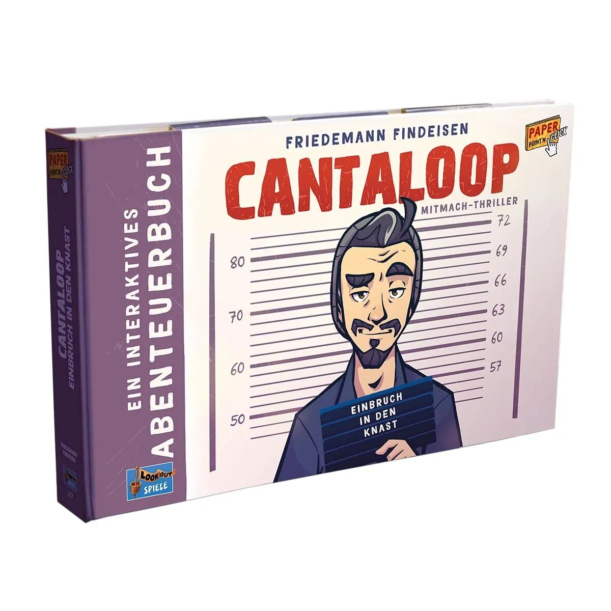 Asmodee Lookout Spiele Cantaloop Buch 1 - Einbruch in den Knast