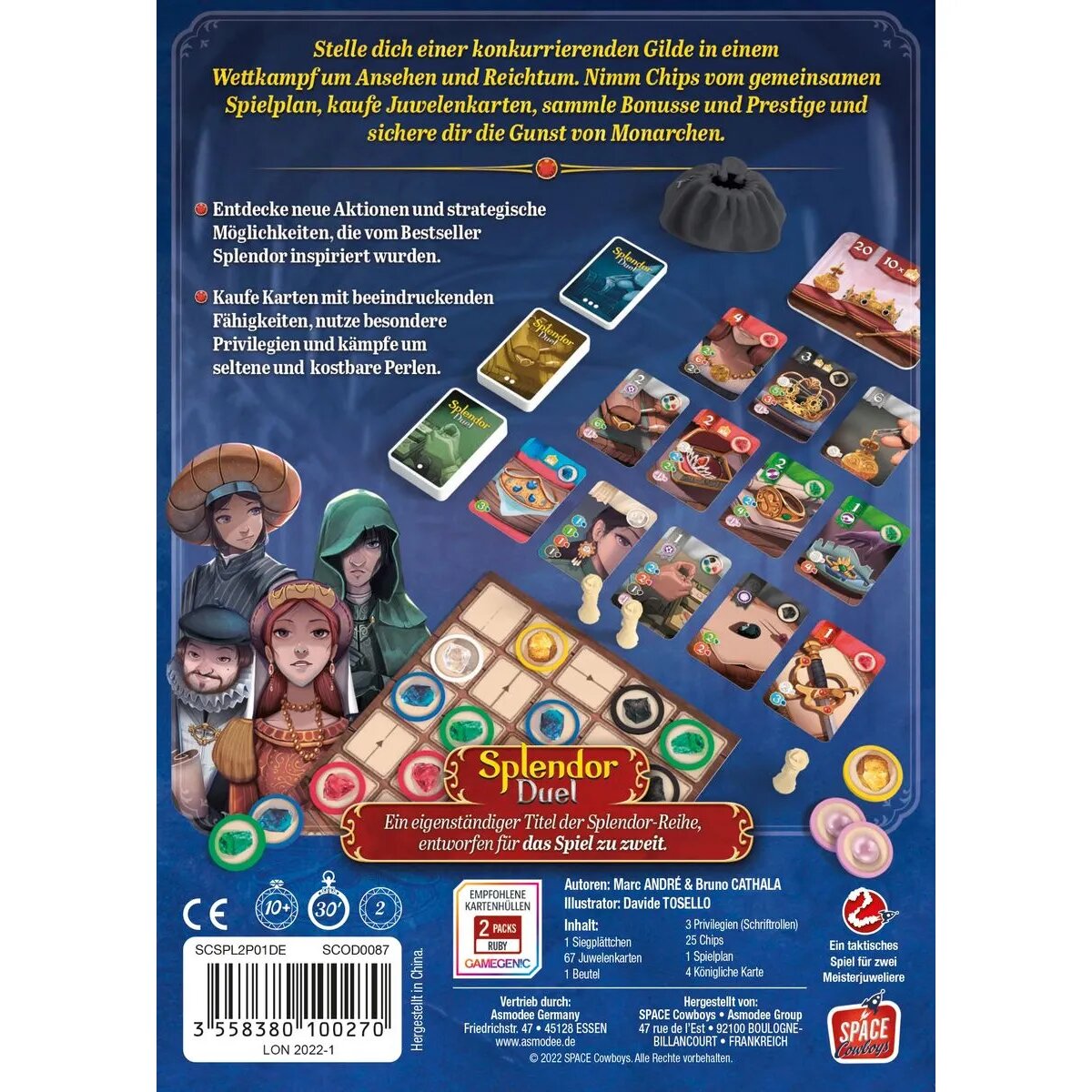 Asmodee Space Cowboys Splendor Duel