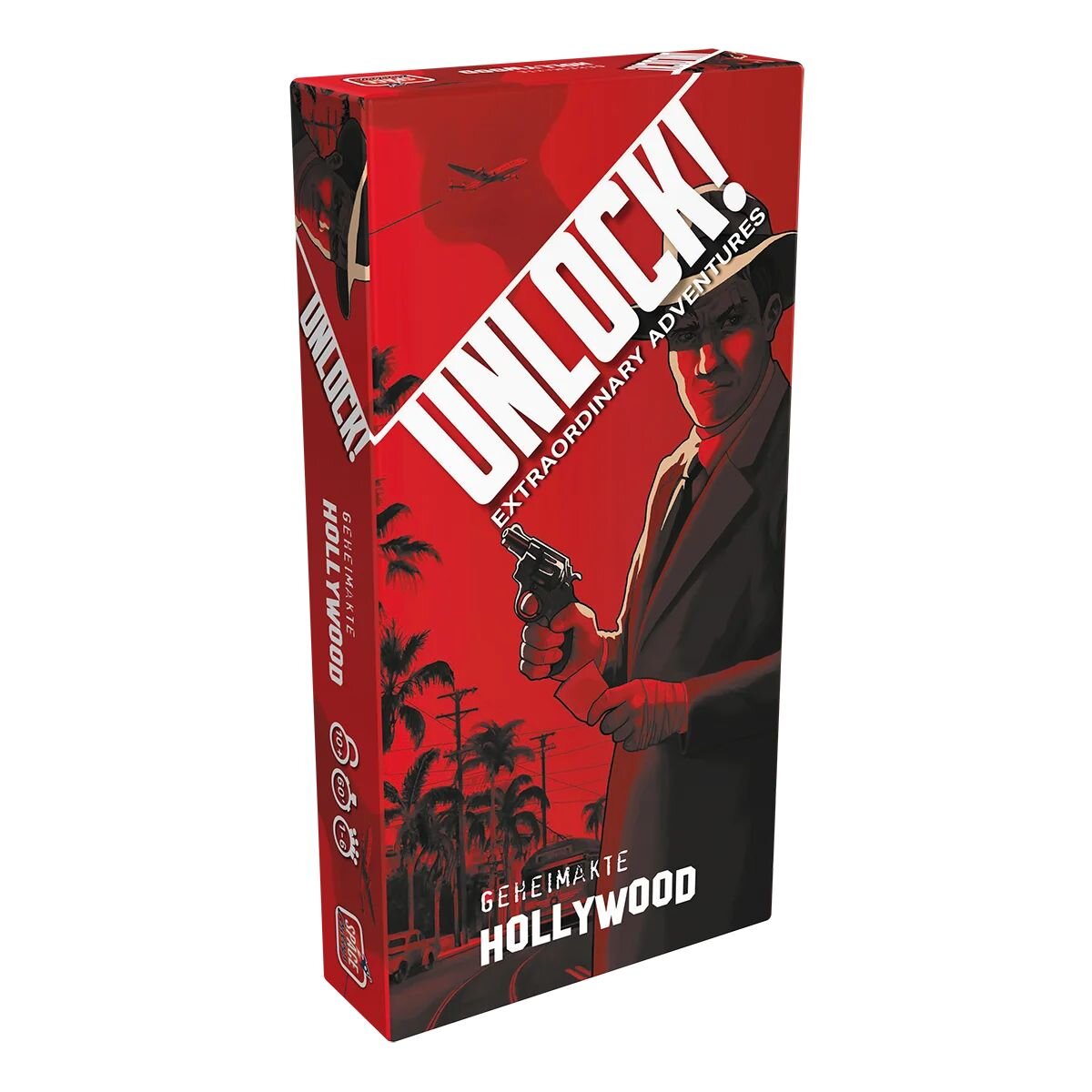 Asmodee Space Cowboys Unlock! Geheimakte Hollywood