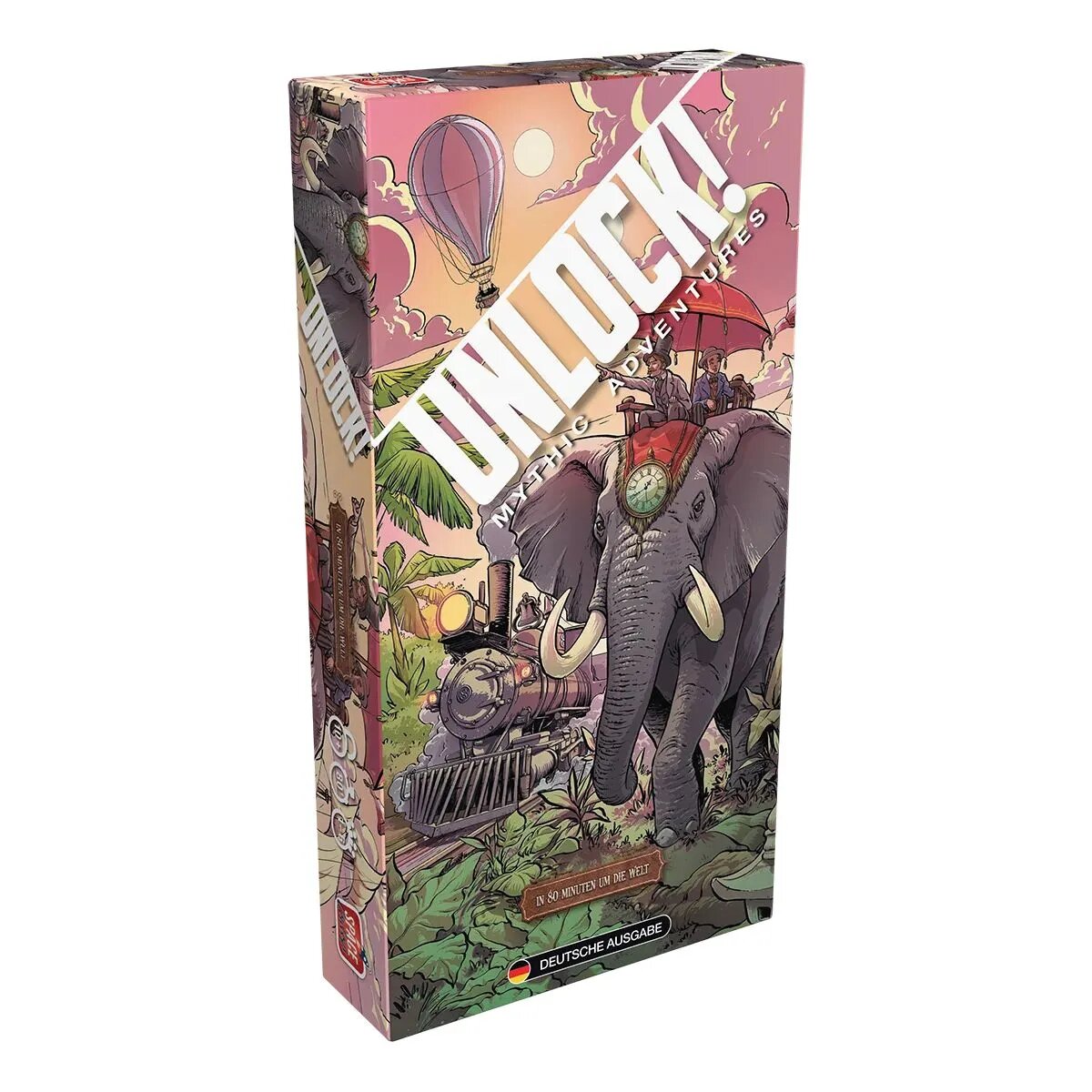 Asmodee Space Cowboys Unlock! In 80 Minuten um die Welt (Einzelszenario)