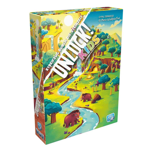 Asmodee Space Cowboys Unlock! Kids: Streifzug durch die Steinzeit