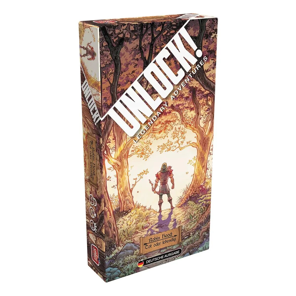 Asmodee Space Cowboys Unlock! Robin Hood Tot oder lebendig (Einzelszenario)