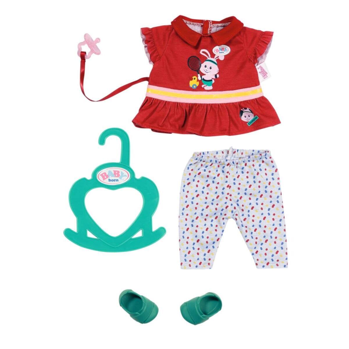 BABY born® Little Sport Outfit rot 36 cm