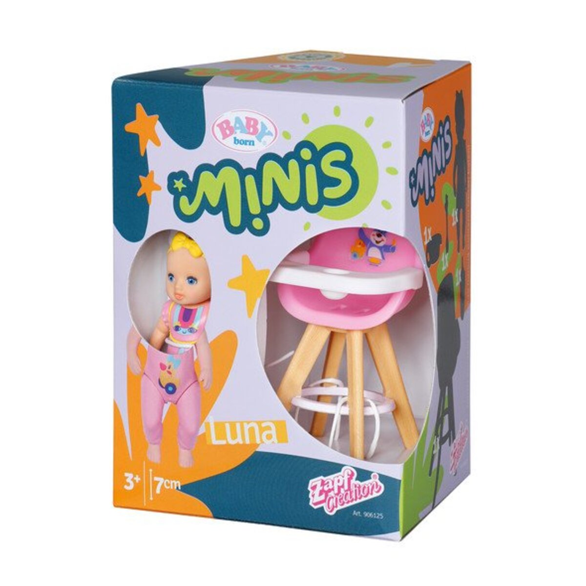 BABY born® Minis - Playset Highchair